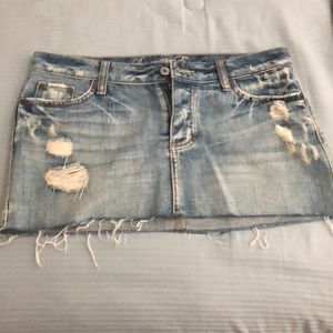 American Eagle jean skirt